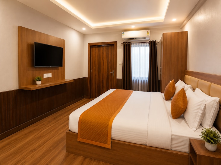 Resort interiors at Swastik Resort